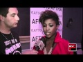 Taja Riley at Dancers Alliance AFTRA Party