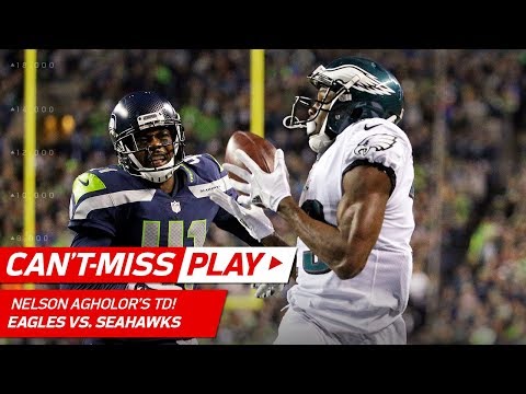 Video: Wentz's UNBELIEVABLE Pass to Agholor Sets Up Their TD Connection! | Can't-Miss Play | NFL Wk 13