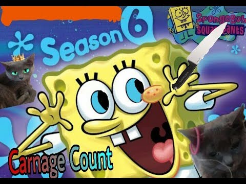 SpongeBob SquarePants Season 6 (2008) Carnage Count