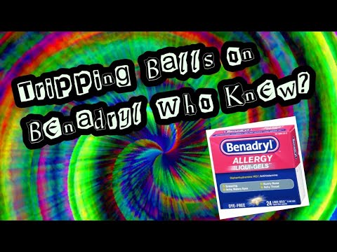 how to trip off benadryl