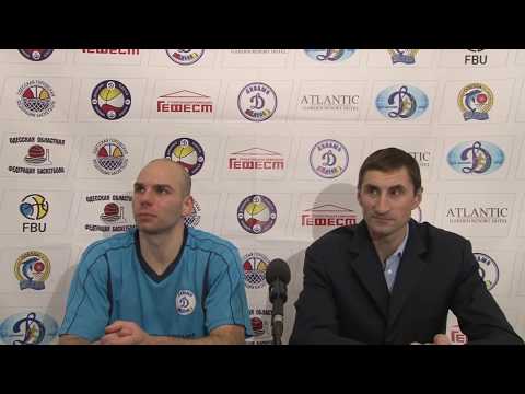 Высшая Лига. БК "ДИНАМО-Одесса" - БК "ХИМИК-2". 18.02.201. Пресс-конференция