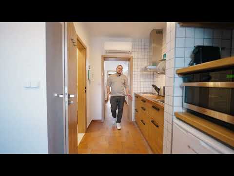 Video Pronájem slunného bytu 2+kk 34 m² s terasou a parkováním, Kurdějov