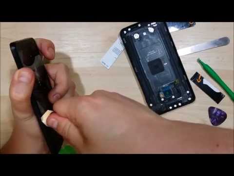 how to remove back of htc one v