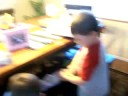 Ryan opens birthday gifts