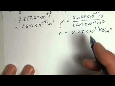 how to determine atomic radius