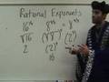 Algebra 2 - Rational Exponents