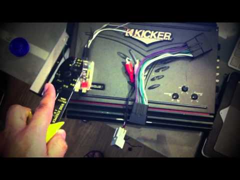 how to connect speakers to cd player