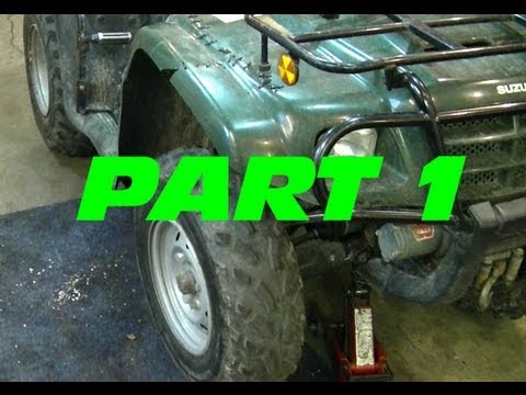 How To Replace The Front Wheel Bearings On Your ATV – PART 1