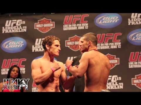 UFC 115 Liddell vs Franklin Weigh In Highlights