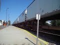 Unexpected speedy BNSF with a great special guest