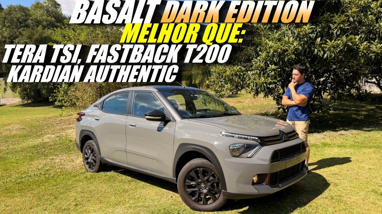 BASALT DARK EDITION Tem o MESMO PREÇO do TERA TSI, FASTBACK T200 e KARDIAN AUTHENTIC. Mas é melhor?