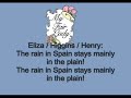 Karaoke - My Fair Lady - The rain in Spain Karaoke - My Fair Lady - The rain in Spain