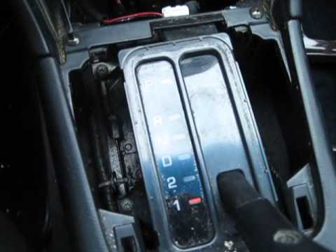 How to replace the shift indicator light on a 1996-99 Infiniti I30/Nissan Maxima