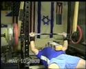 505x2, 525x1, 550x1 (PR) Bench Press (Raw) on 5-10-08 505x2, 525x1, 550x1 (PR) Bench Press (Raw) on 5-10-08