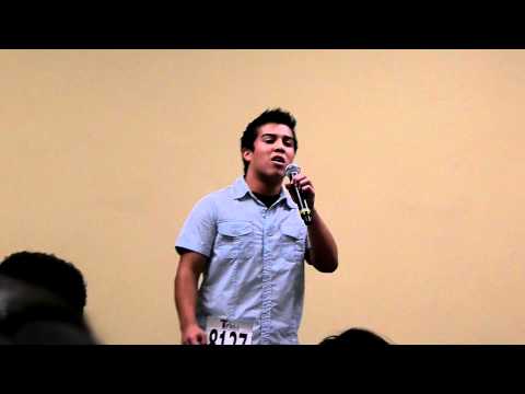 TheEvent Orlando - This is my Acapella audition at THE Event in Orlando, Florida... =) You can see my urge to play guitar!!