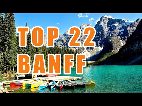TOP 22 Banff Attractions - All Things To Do - Scenic Drive - Lake Louise and Jasper