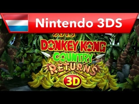 nintendo 3ds - Voor meer informatie: http://www.nintendo.nl/donkeykong Beleef de apenstreken van Donkey Kong en Diddy Kong mooier dan ooit op Nintendo 3DS XL! Volg ons op: ...