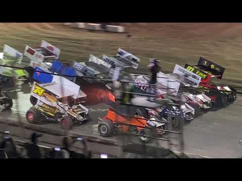 Bandits Outlaw Sprint Series at Kennedale Speedway Park 09/25/21 - raw unedited full feature event!