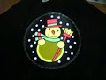 snowman flashing cap !~