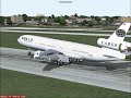 World Cargo MD11 Landing