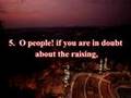 Surah 22: Al-Hajj (The Pilgrimage): Verses 1-16