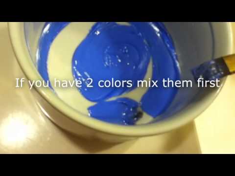 how to paint pe