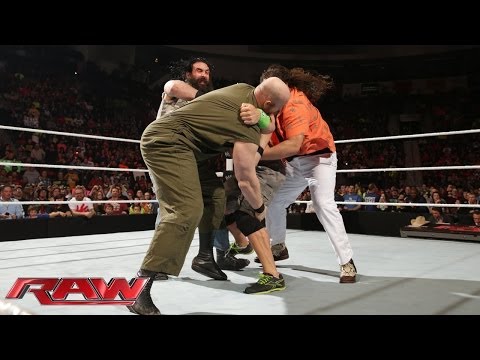 John Cena brawls with The Wyatt Family: Raw, Feb. 24, 2014