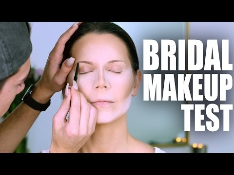 MY WEDDING MAKEUP | Tati And James Wedding