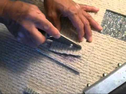 how to patch a carpet step-by-step