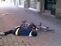 coglione in bici