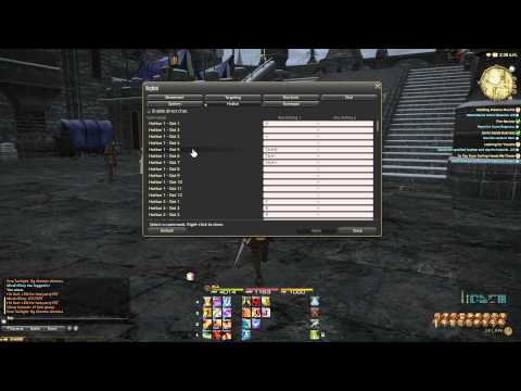 how to adjust hud in ffxiv