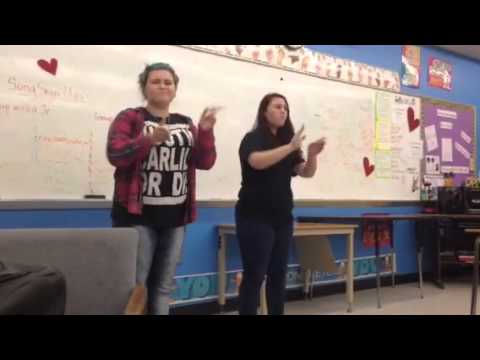 YOU'RE NOT ALONE OF MICE & MEN IN SIGN LANGUAGE