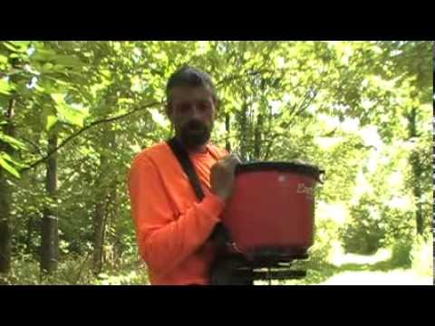 Annual Plants - Jim Ward explains the importance of planting annuals along a habitat trail. The trail connects a bedding area to a main food plot. Annual forages planted inc...