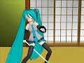 Miku Hatsune Yie Ar Kung-Fu Rap 【Hyadain】【MMD】