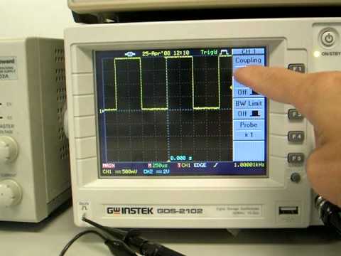 how to properly use an oscilloscope