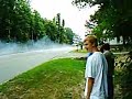 a 73 prostreet vega gt burnout w/ nitrous pro street