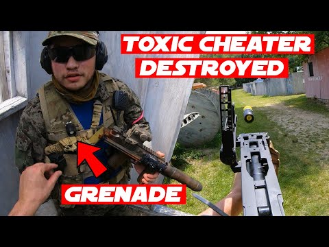 Airsoft "Grenade Launcher Only" Gameplay! (EXPLOSIVE ROUNDS)