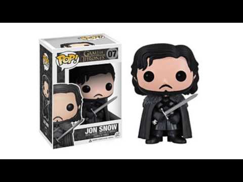 Video Pop Game Of Thrones Jon Snow Vinyl Figure now online at YouTube