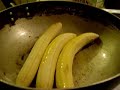 Hot Bananas with Ice Cream