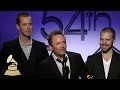 Chris Tomlin wins Best Gospel Album 54th GRAMMY Live