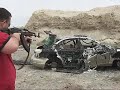AK-47 bullet deploys airbag of Saturn car