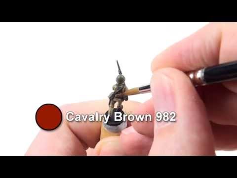 how to paint flames of war us infantry