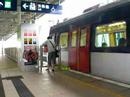 港鐵(前九鐵)SP1950(千九五)列車駛離石門站