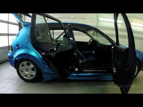 This Car Is About To Be Wrapped With Blue Vinyl, Watch How They Do It