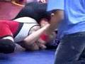 Folkstyle wrestling pin