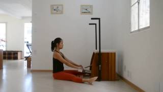 Variação do Spine Stretch na Cadeira