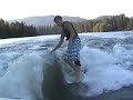 Wakesurfing, Logan Erickson