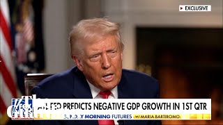 ‘I hate to predict things’: Trump downplays US recession fears amid trade tariffs ‘I hate to predict things’: Trump downplays US recession fears amid trade tariffs