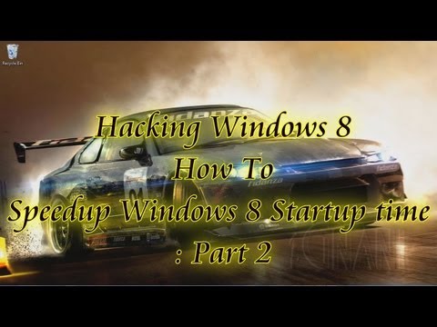 how to fasten windows 8