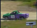 Backwards Stock Car racing